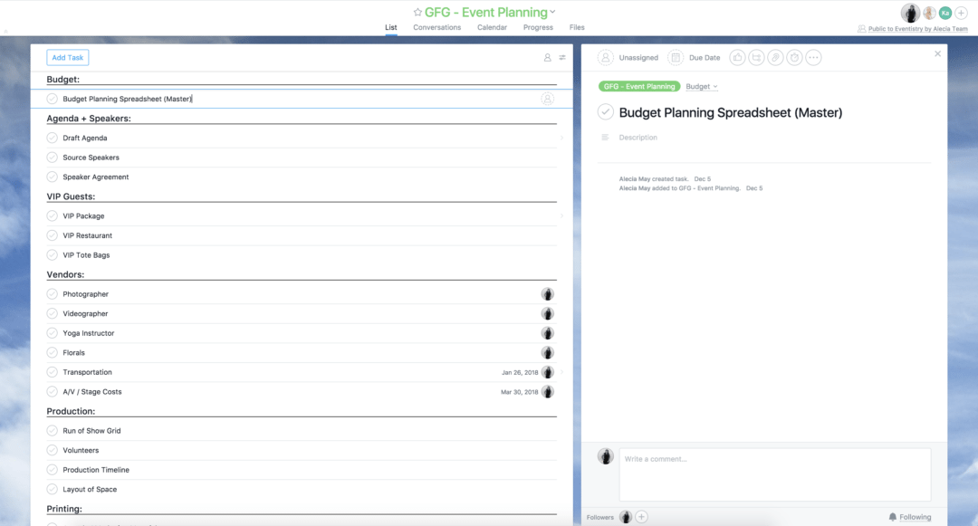 Using Asana to Plan Your Event: A Step by Step Tutorial