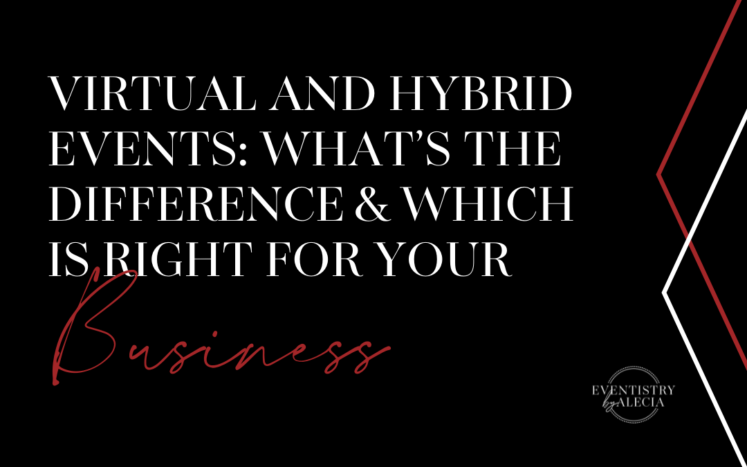 Virtual and Hybrid Events: What’s the Difference & Which is Right for Your Business?